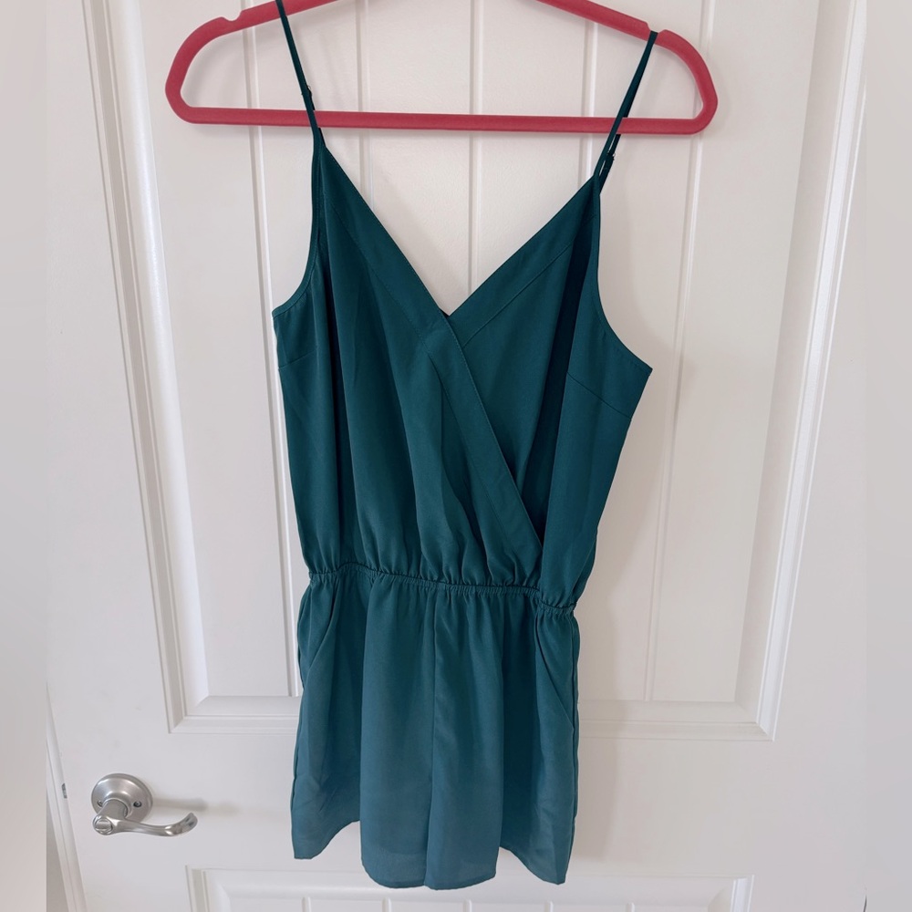 💕Stylish Teal-colored Romper